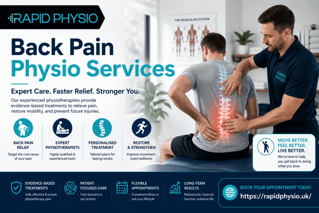 back pain physio London services
