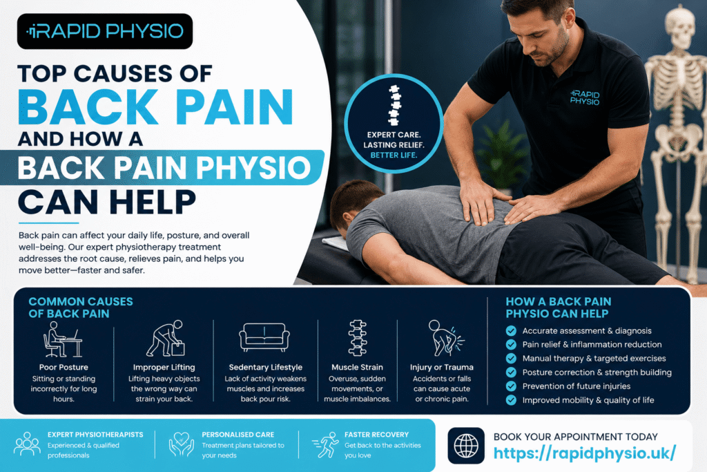 back pain physio london